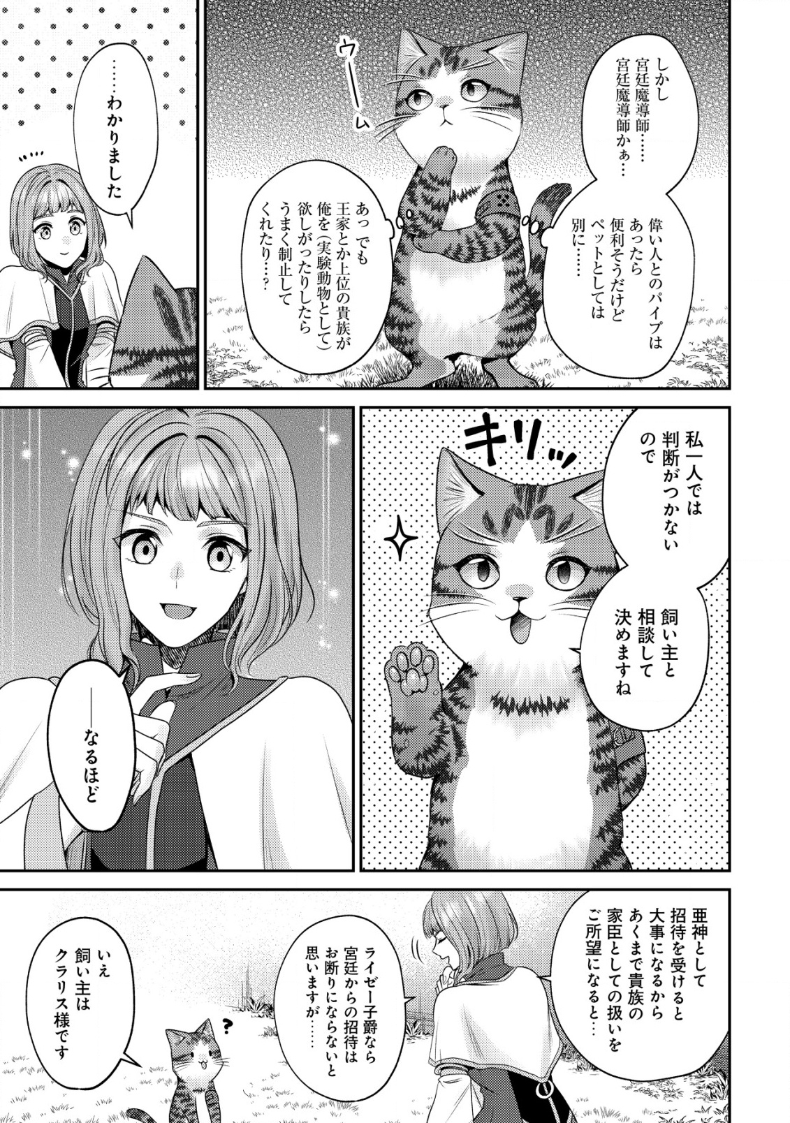 WAGAHAI WA NEKO MADOUSHI DE ARU: KIJITORA LUKE NO KAITEKI CHEAT NEKO SEIKATSU Chapter 22 - Page 9