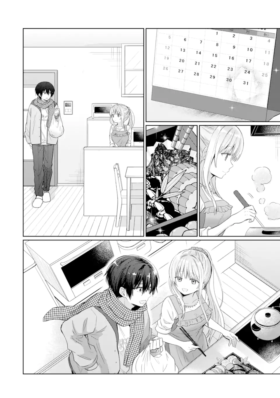 OTONARI NO TENSHI-SAMA NI ITSUNOMANIKA DAME NINGEN NI SARETEITA KEN Chapter 13.1 - Page 8