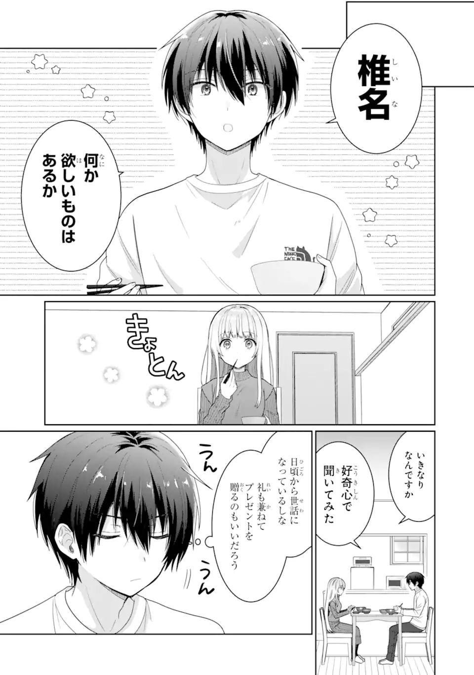 OTONARI NO TENSHI-SAMA NI ITSUNOMANIKA DAME NINGEN NI SARETEITA KEN Chapter 6.1 - Page 13