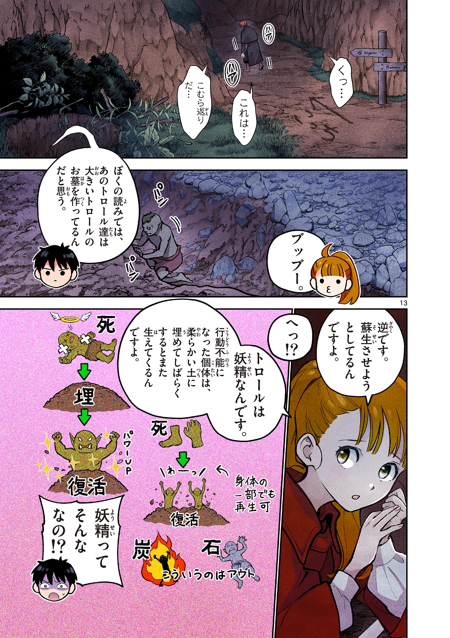 MONDAI DARAKE NO MAHŌTSUKAI Chapter 7 - Page 13