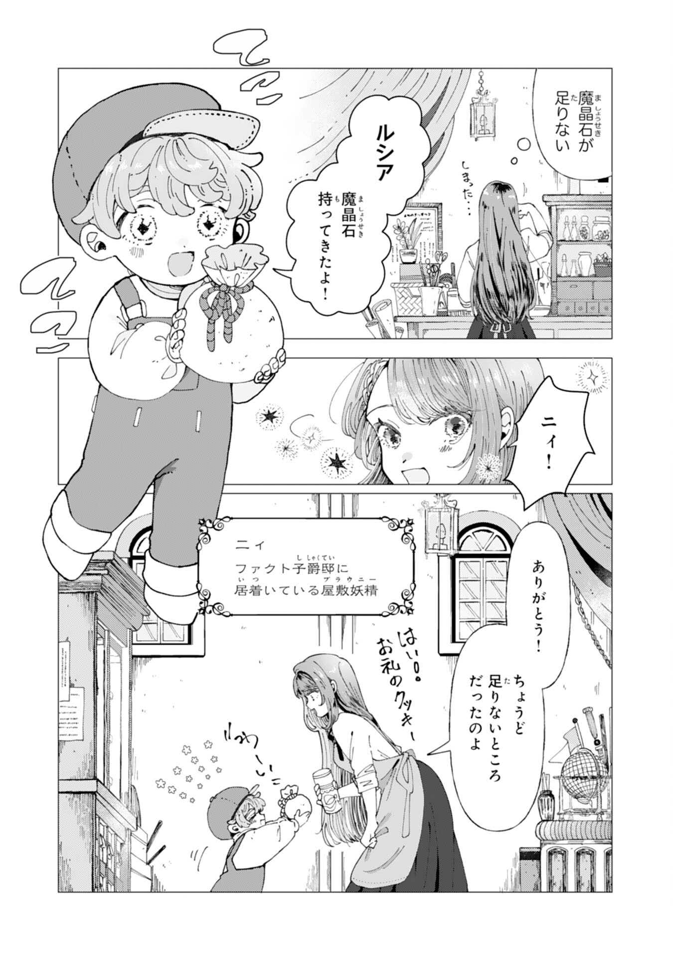 TENSAI MADOUGUSHI LUCIA WA SLOW LIFE WO OKURITAI! Chapter 1 - Page 9