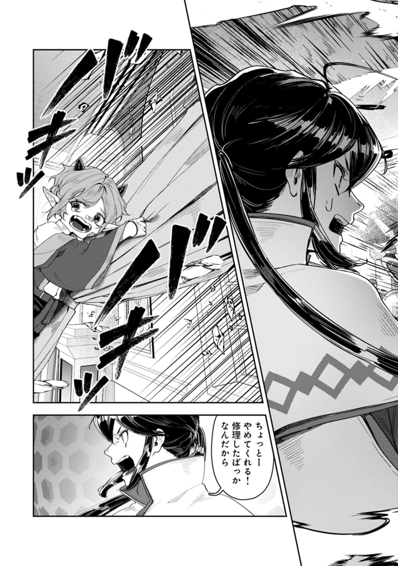WHEN I PUT UP THE STRONGEST BARRIER IN THE COUNTRY, IT BECAME TOO PEACEFUL AND I WAS BANISHED. THEY DID KNOW THAT THAT BARRIER I Chapter 12.2 - Page 9
