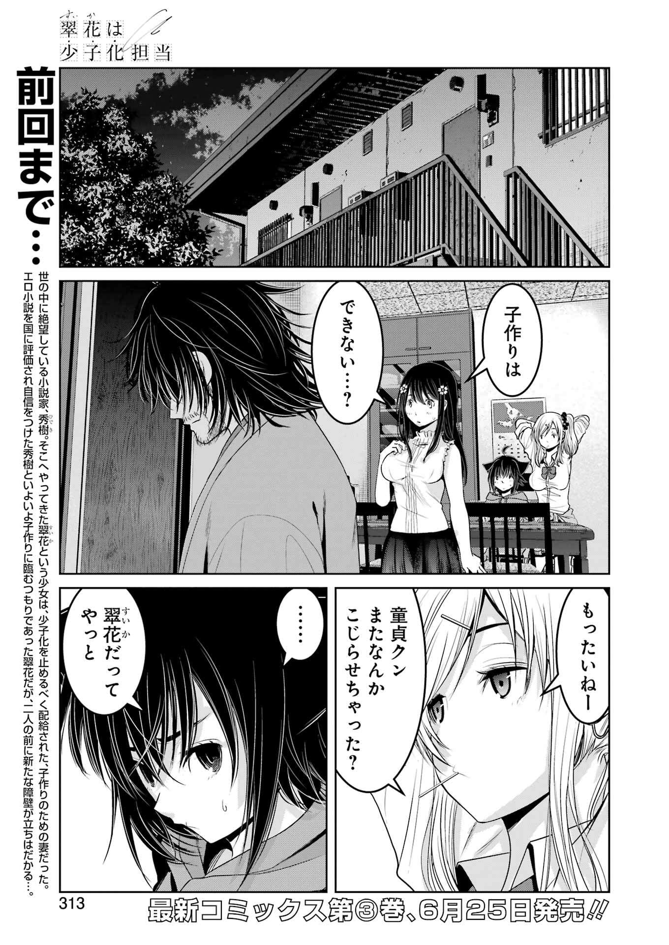 SUIKA WA SHOUSHIKA TANTOU Chapter 27 - Page 1