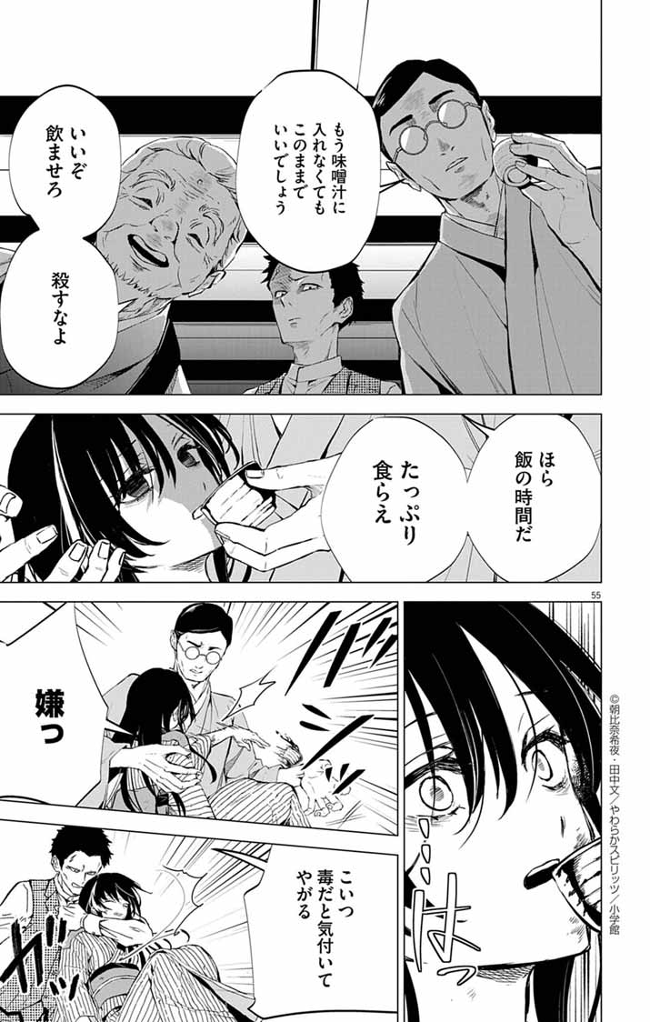 SHIRO TENGU NO NIE YOME: DOKU MOCHI NO REIJOU HAKARI SOME NO TSUMA TO NARU Chapter 1 - Page 53