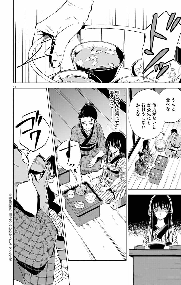 SHIRO TENGU NO NIE YOME: DOKU MOCHI NO REIJOU HAKARI SOME NO TSUMA TO NARU Chapter 1 - Page 42