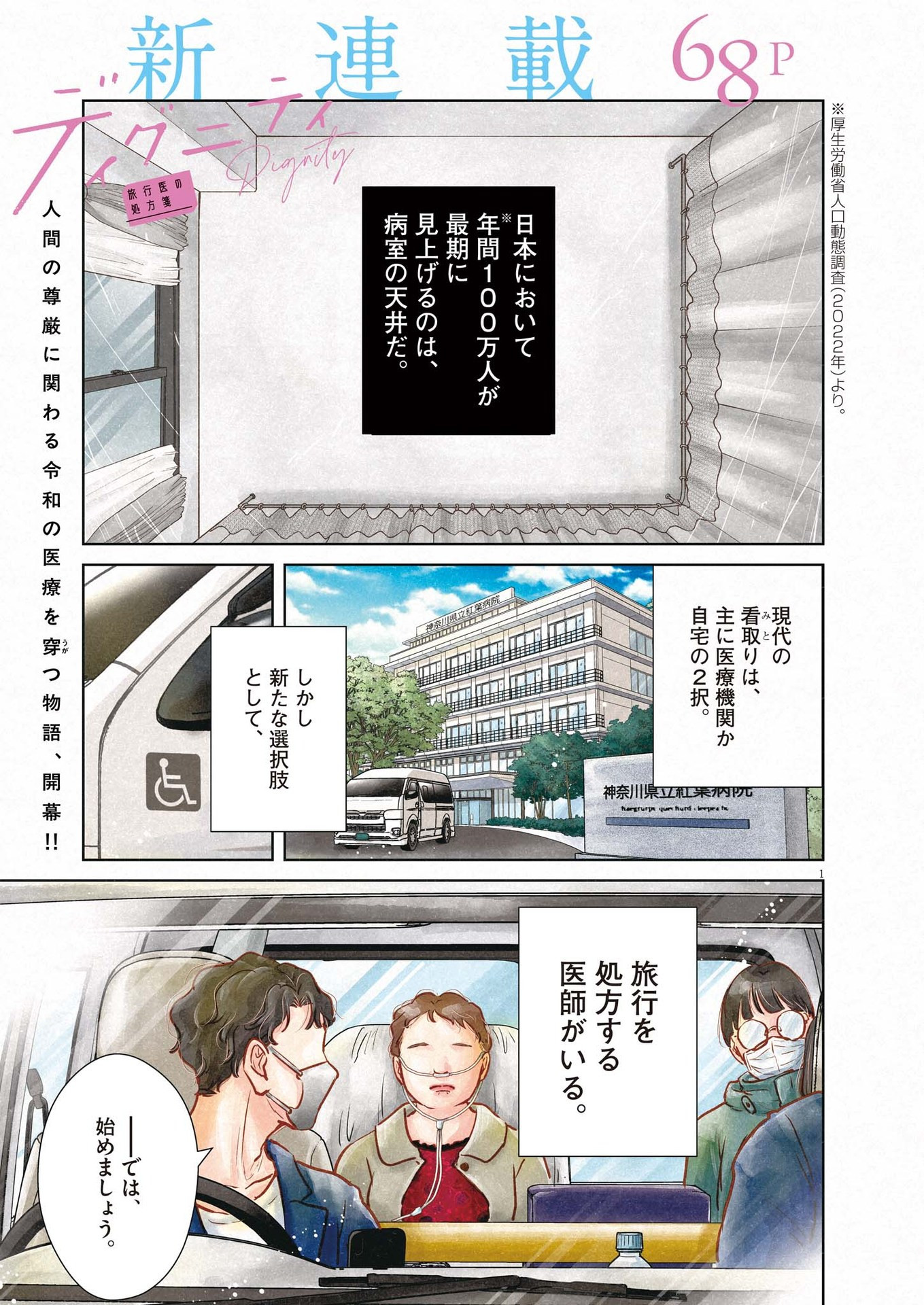 DIGNITY -RYOKOUI NO SHOHOUSEN- Chapter 1 - Page 1