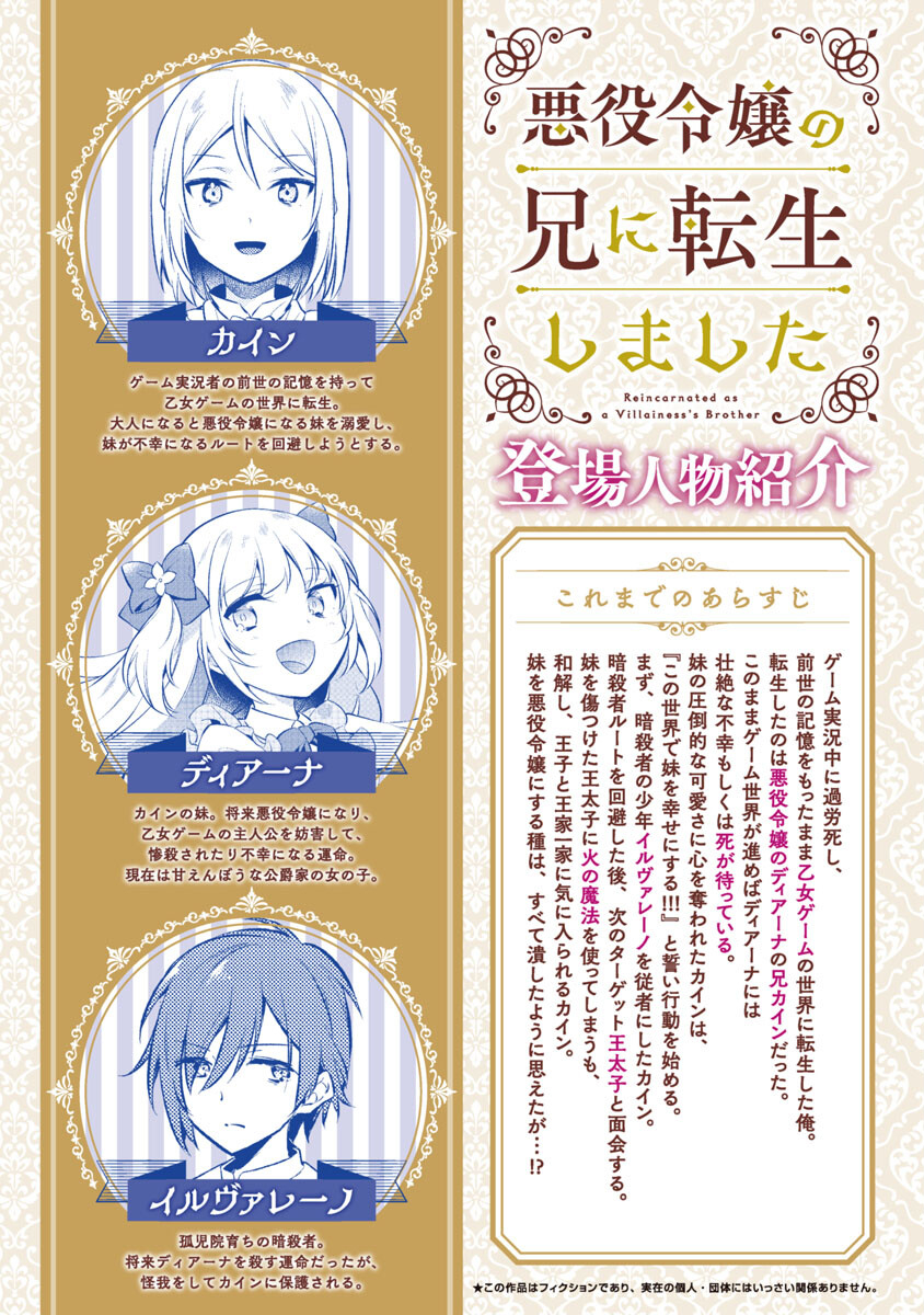 AKUYAKU REIJO NO ANI NI TENSEI SHIMASHITA Chapter 13 - Page 2
