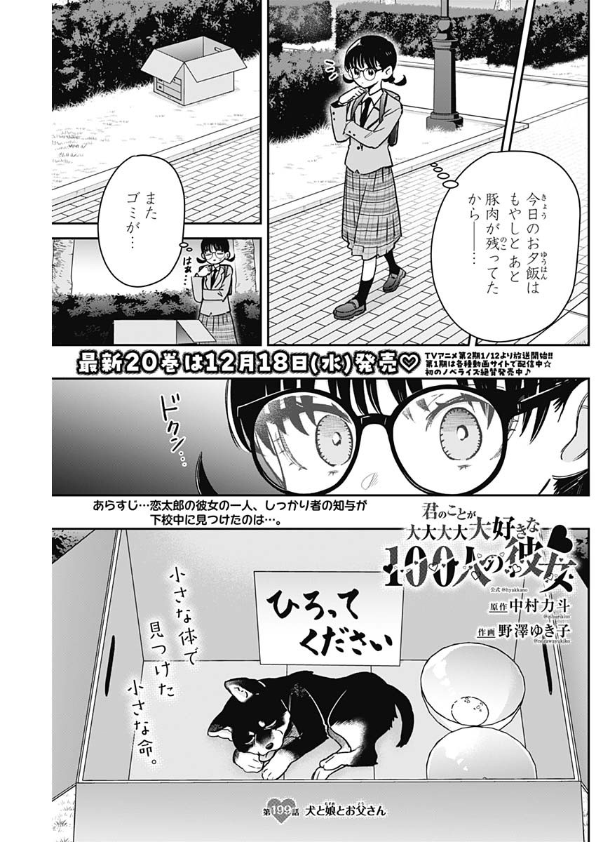 KIMI NO KOTO GA DAI DAI DAI DAI DAISUKI NA 100-RI NO KANOJO Chapter 199 - Page 1