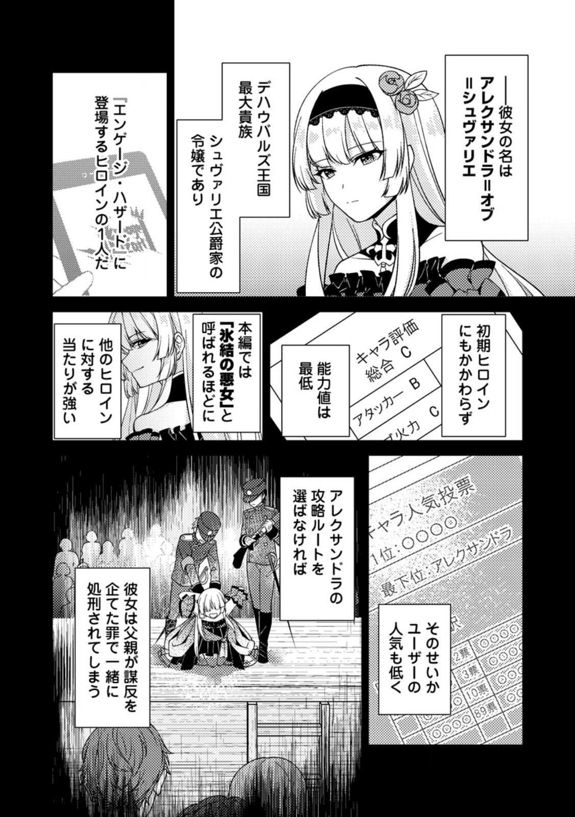 MUNOU NO AKUDOU OUJI WA IKINOKORITAI: REN’AI RPG NO AKUYAKU MOB NI TENSEI SHITA KEDO, GENSAKU MUSHI SHITE SAIKYOU O MEZASU Chapter 1 - Page 14