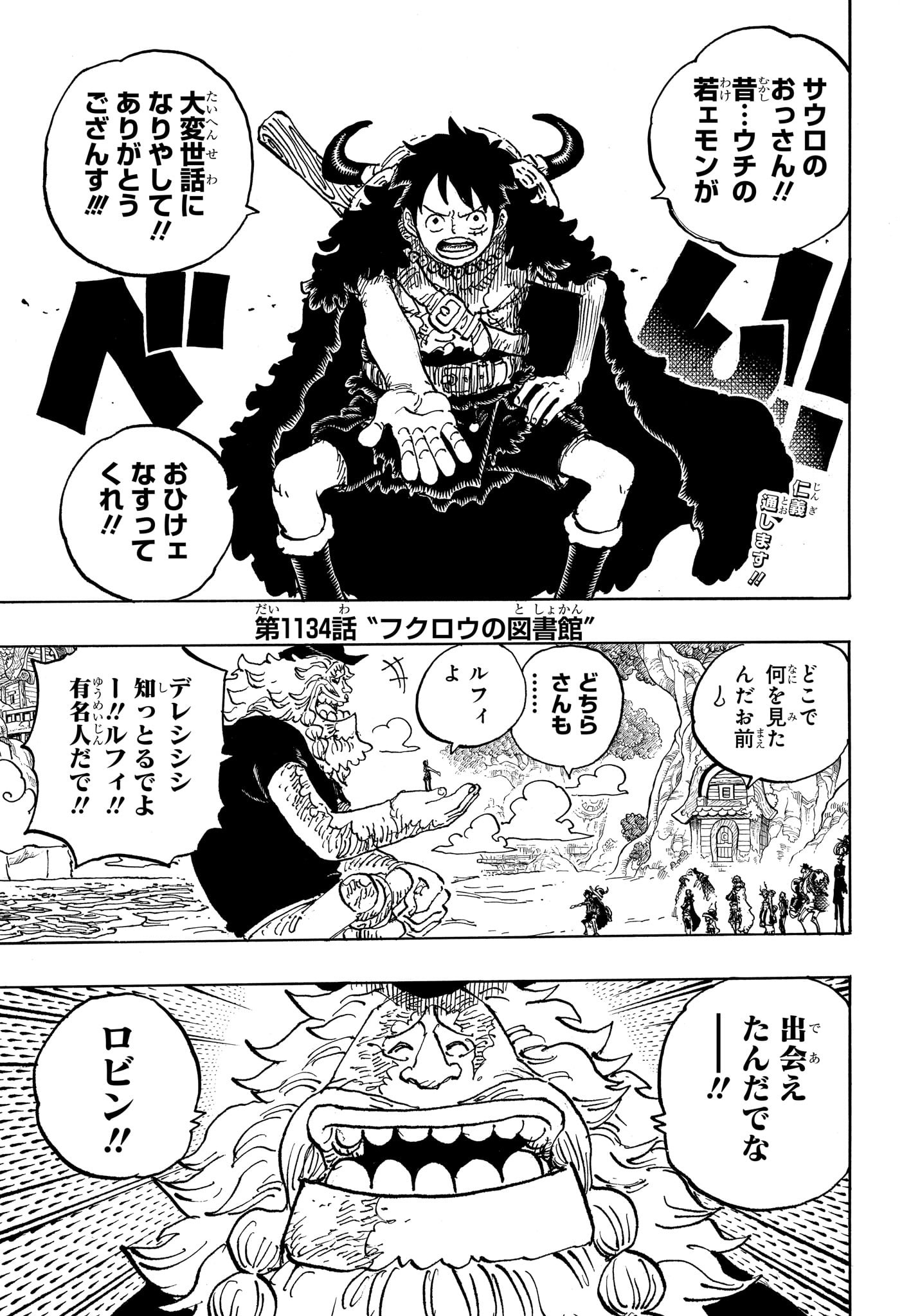 ONE PIECE Chapter 1134 - Page 3