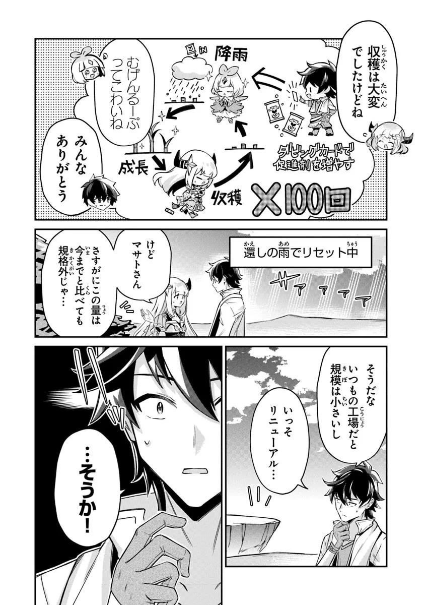 TENSEI SHACHIKU NO CHEAT SAIEN: BANNOU SKILL TO BENRIYA NA TSUKAI MAYOUSEI O KUSHI SHITETARA, KIZUKEBA TAIRIKU ICHI NO SEISAN KY Chapter 17.1 - Page 2